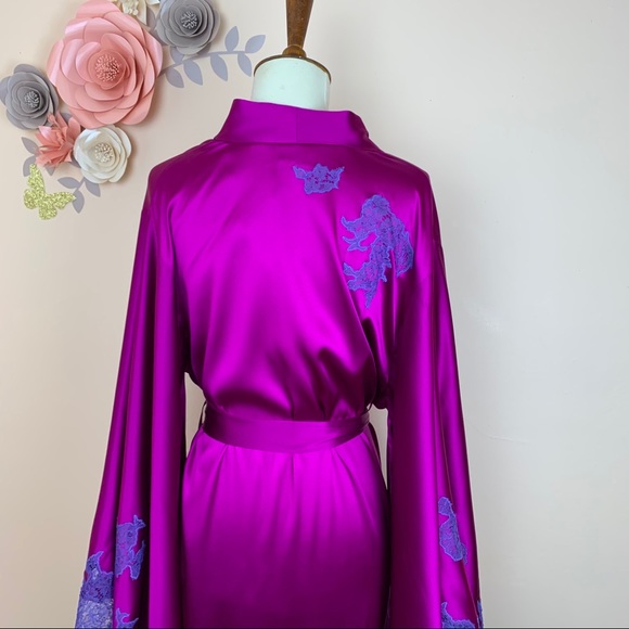 New! Rare AGENT PROVOCATEUR Elizabelle Silk Gown - Picture 14 of 16